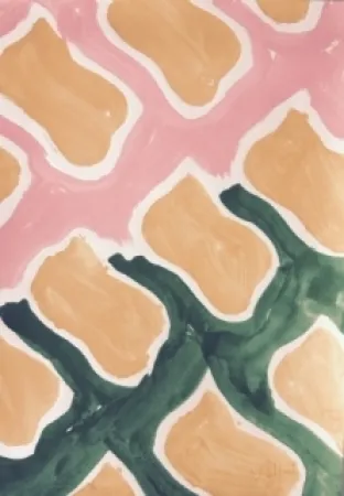 Сериграфия Viallat - Sans titre, 1997