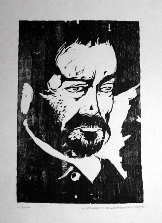 Гравюра На Дереве Viani - Capitano di mare