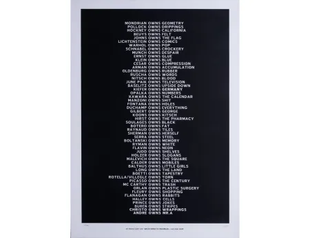 Сериграфия Vidor - Art history (Part One) première version 