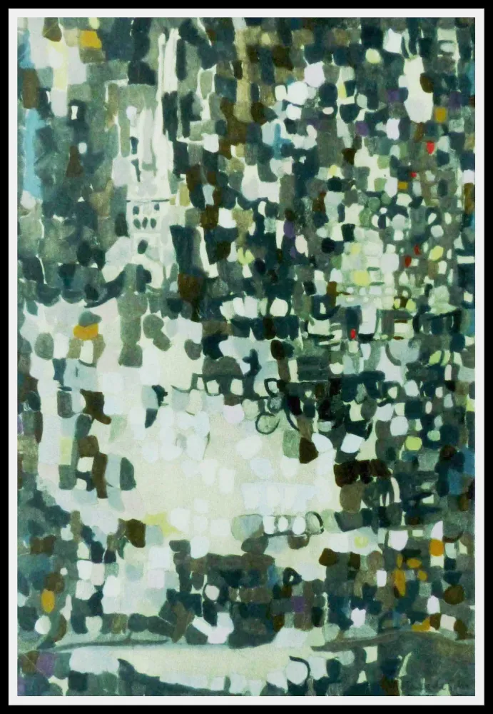 Трафарет Vieira Da Silva - COMPOSITION 