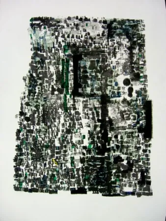 Литография Vieira Da Silva - GROTTES