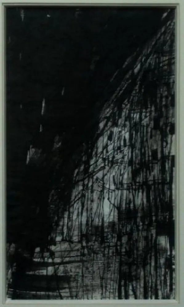 Литография Vieira Da Silva - Hommage Pessoa