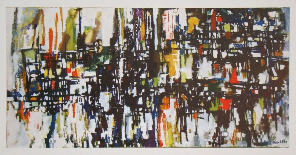 Фототипия Vieira Da Silva - Jardin - 1955