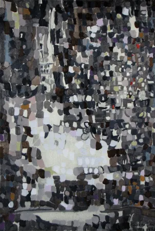 Трафарет Vieira Da Silva - Peinture, 1956