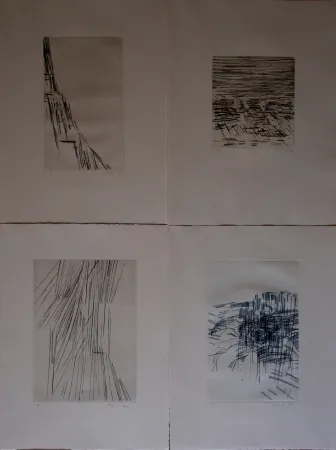 Иллюстрированная Книга Vieira Da Silva - Poésies