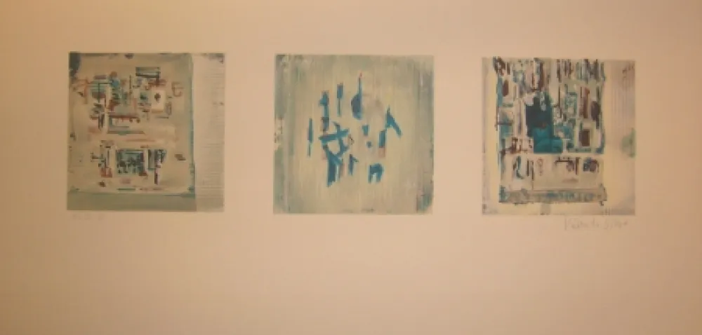 Литография Vieira Da Silva - Sans titre