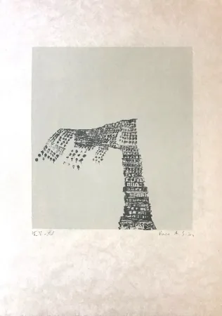 Литография Vieira Da Silva - Sans titre 3