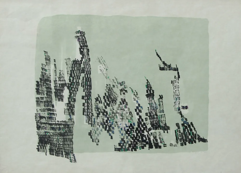 Литография Vieira Da Silva - SENZA TITOLO