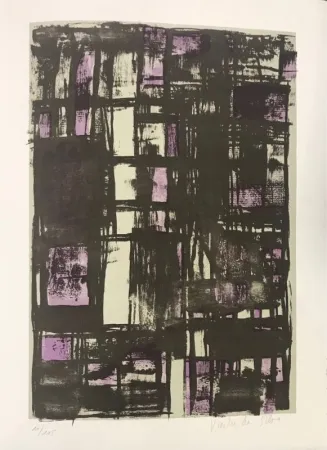 Литография Vieira Da Silva - Souris 