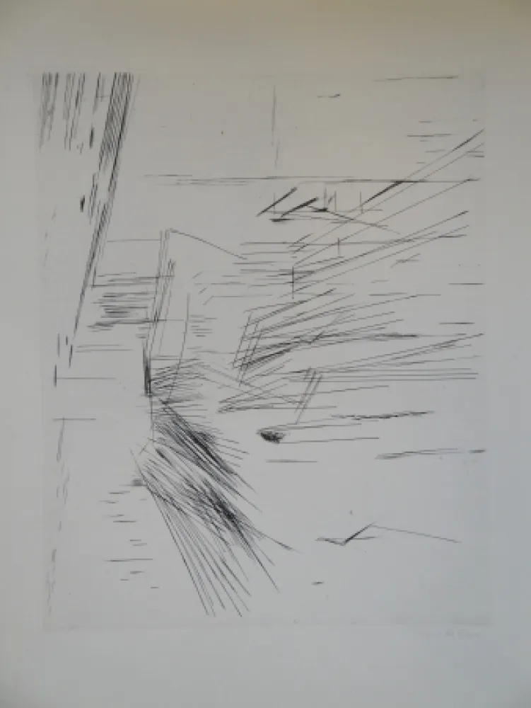 Гравюра Vieira Da Silva - Untitled