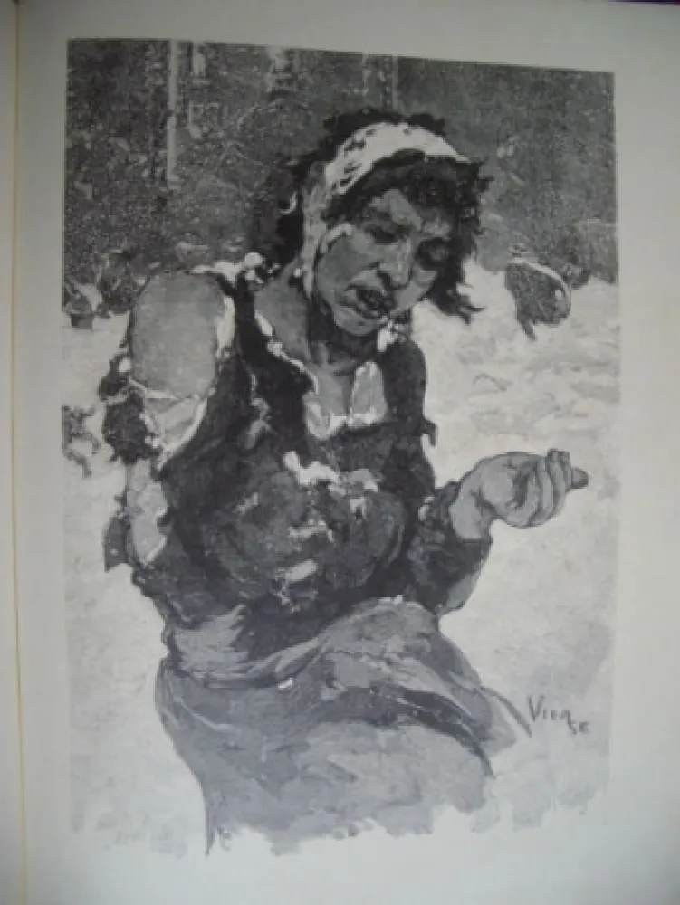 Гравюра На Дереве Vierge - La misère à Londres