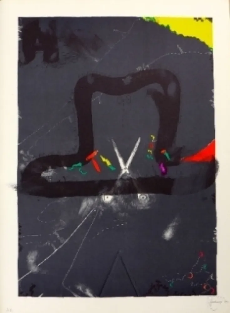 Литография Viladecans - Homenatge a Joan Prats 