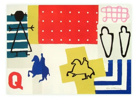 Гравюра Villarino - Serie El ajedrez y el tiempo