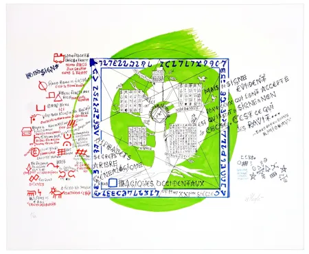 Цифровой Эстамп Villeglé - Hobo