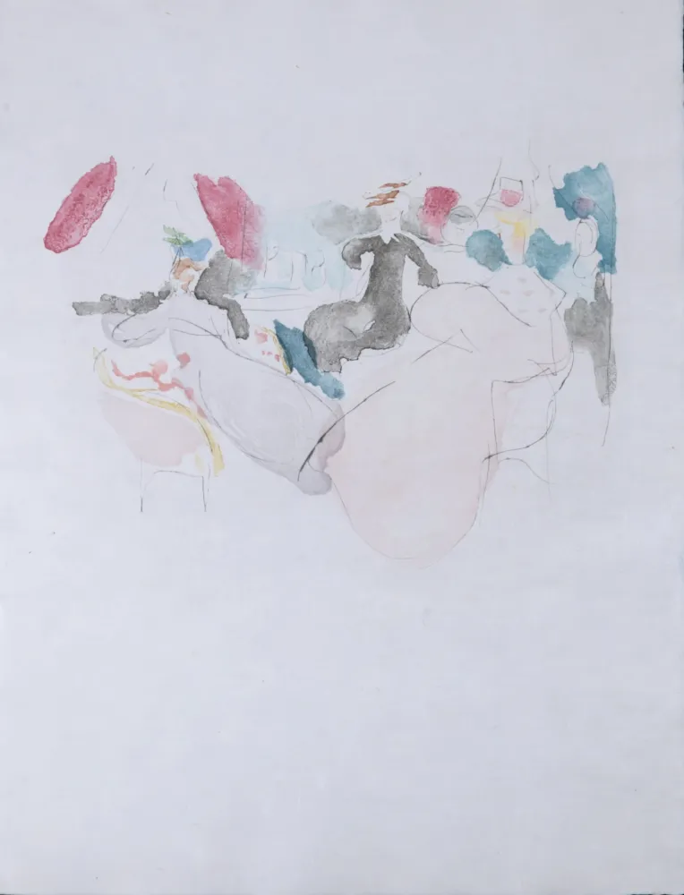 Гравюра Villon - 3 Figures, 1962