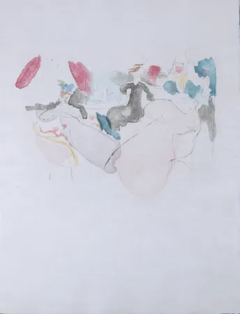 Гравюра Villon - 3 Figures, 1962