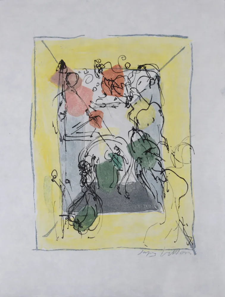 Гравюра Villon - Composition, 1962