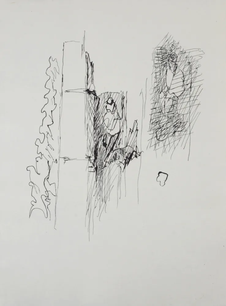 Гравюра Villon - Composition, 1962