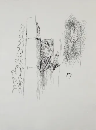 Гравюра Villon - Composition, 1962