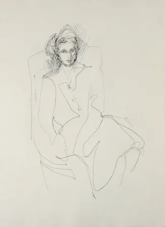 Гравюра Villon - Figure, 1962