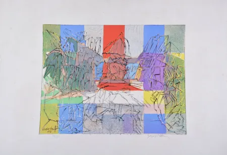 Литография Villon - Le pigeonnier normand 