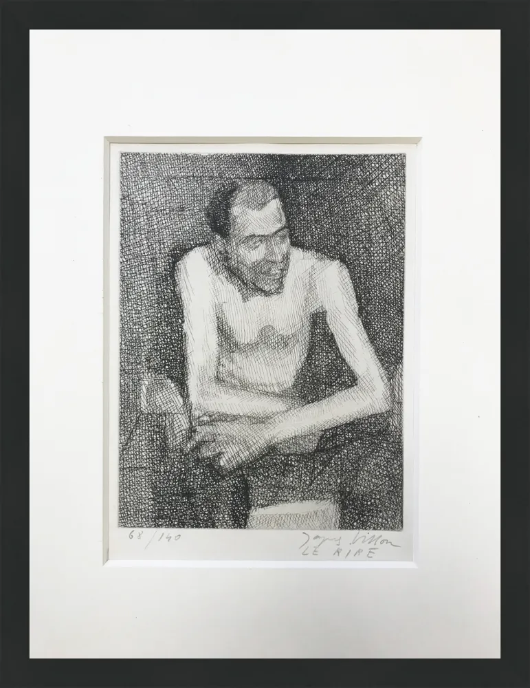 Гравюра Villon - LE RIRE