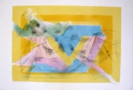 Литография Villon - L'ecuyere