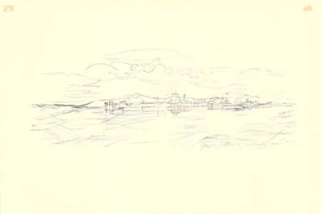 Литография Villon - Mantoue (Mantua, Italy)