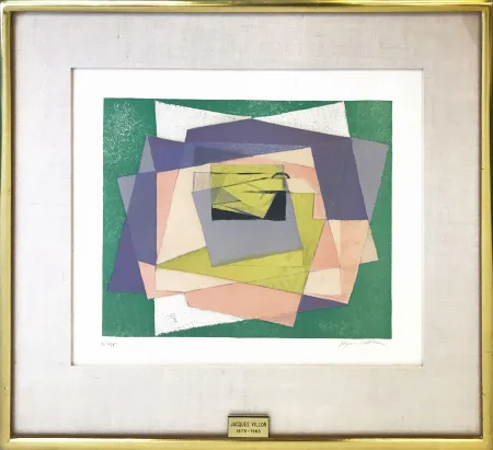 Литография Villon - PAPIERS