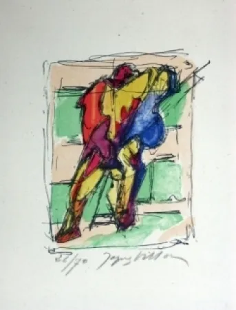 Литография Villon - Sans titre 3