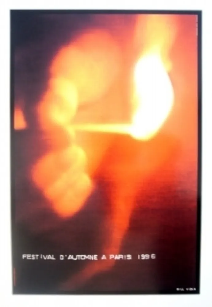 Сериграфия Viola - Festival d'automne à Paris 1996
