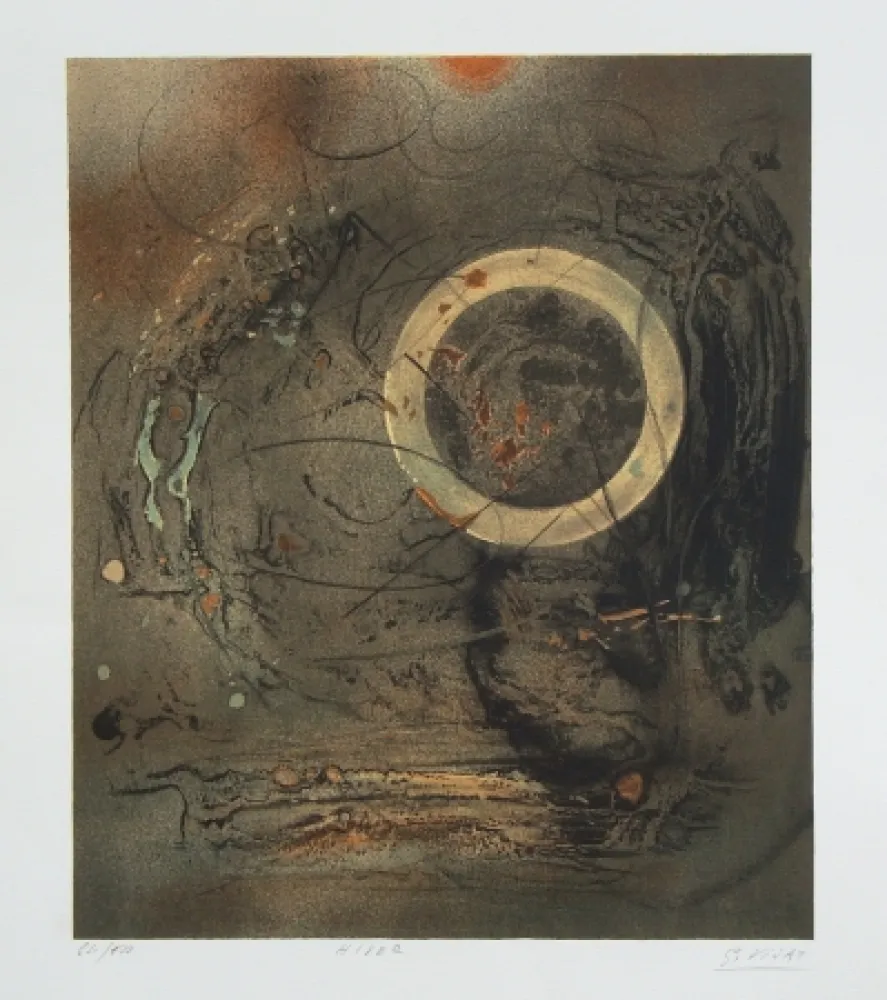 Литография Visat - Hiver