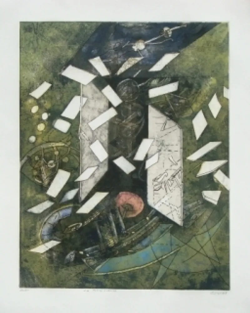 Офорт И Аквитанта Visat - La porte étroite