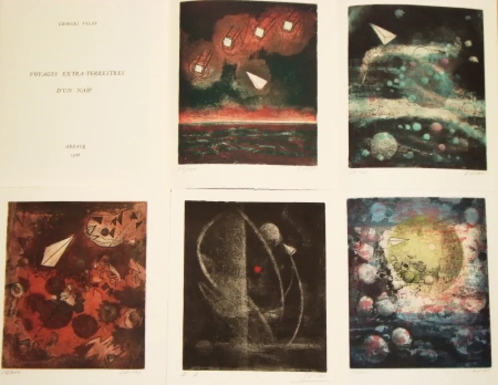 Иллюстрированная Книга Visat - Voyages extra-terrestres d'un naïf