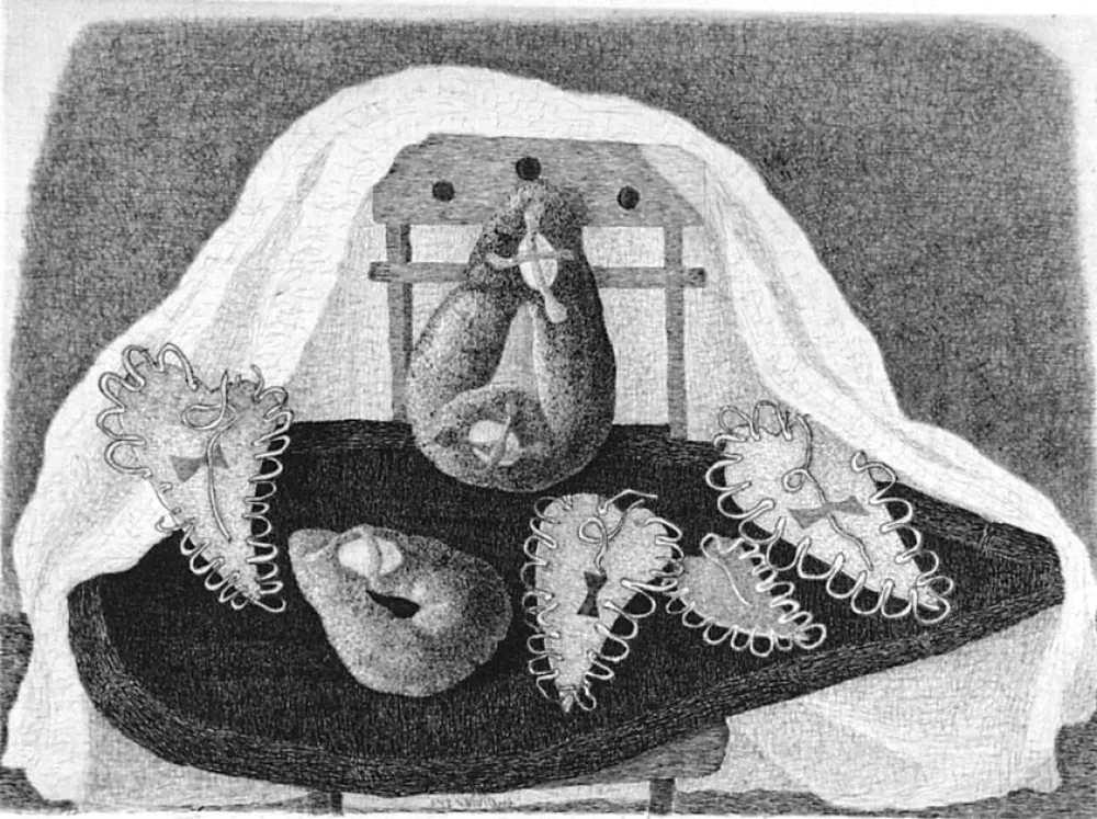 Офорт Viviani - Dolci e cuori