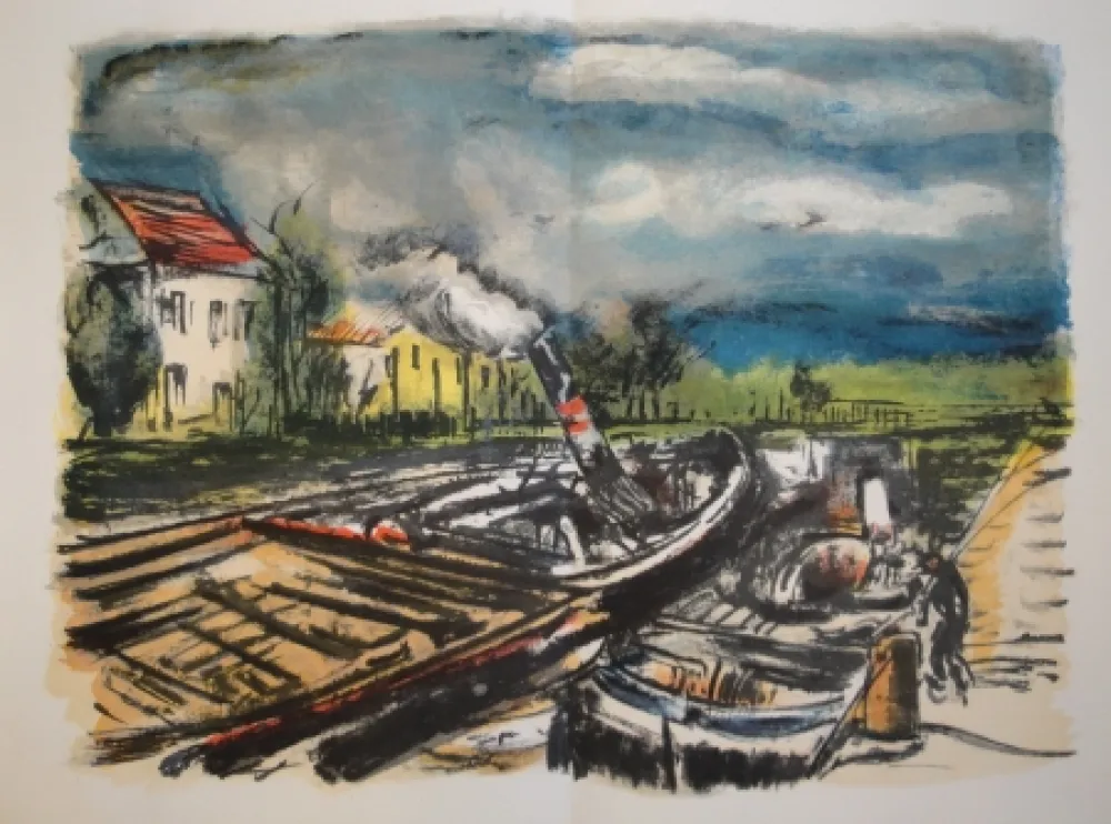 Иллюстрированная Книга Vlaminck - En noir et en couleur