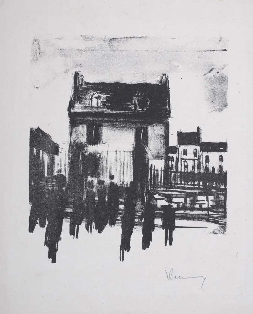 Литография Vlaminck - Le Diable au corps, 1926