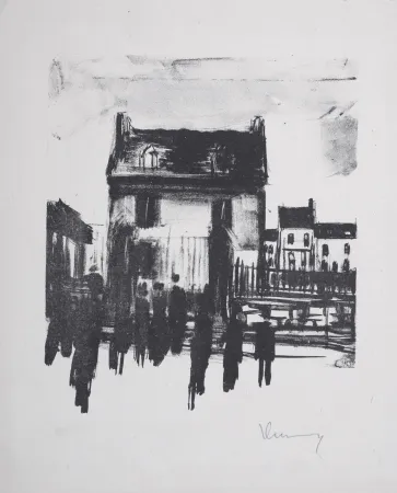 Литография Vlaminck - Le Diable au corps, 1926