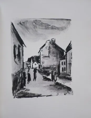 Иллюстрированная Книга Vlaminck - Mont-Cinère.  Lithographies de Vlaminck.