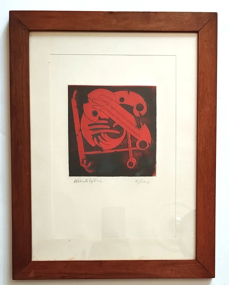 Офорт И Аквитанта Volpini - Senza titolo