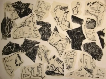 Литография Voss - Aus der Erinnerung