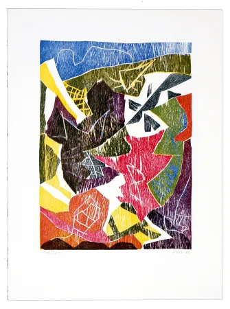 Гравюра На Дереве Voss - Chemin de bois