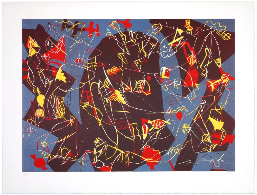 Литография Voss - Lucioles