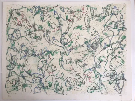 Литография Voss - Sans titre