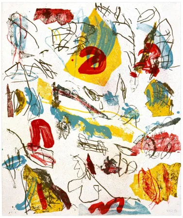 Литография Voss - Sans titre