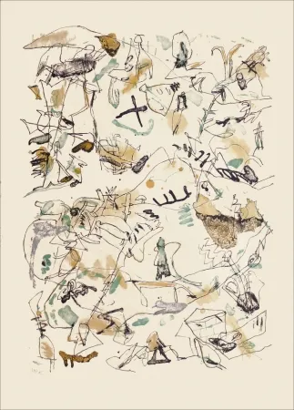 Литография Voss - Sans titre n°77