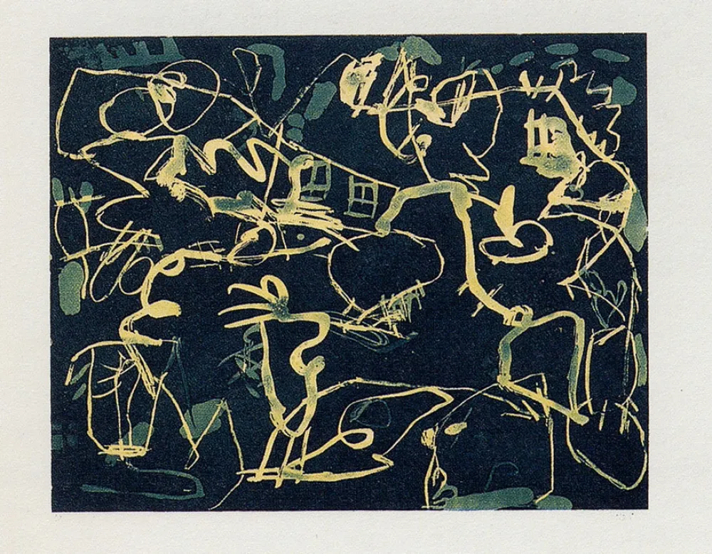 Гравюра Voss - Voie de la fumée