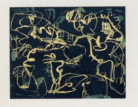 Гравюра Voss - Voie de la fumée