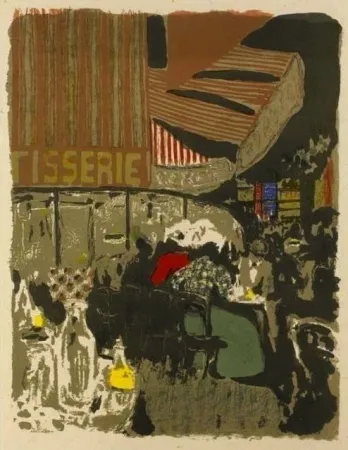 Литография Vuillard  - La pâtisserie