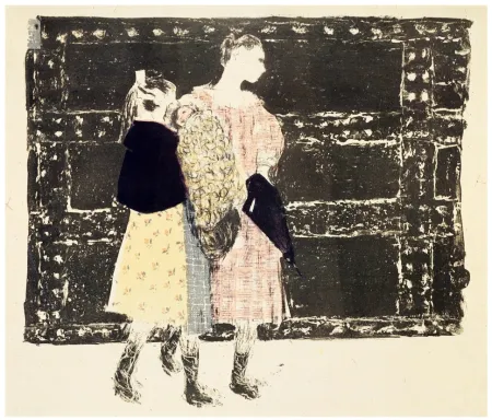 Литография Vuillard - Paysage et intérieur 12